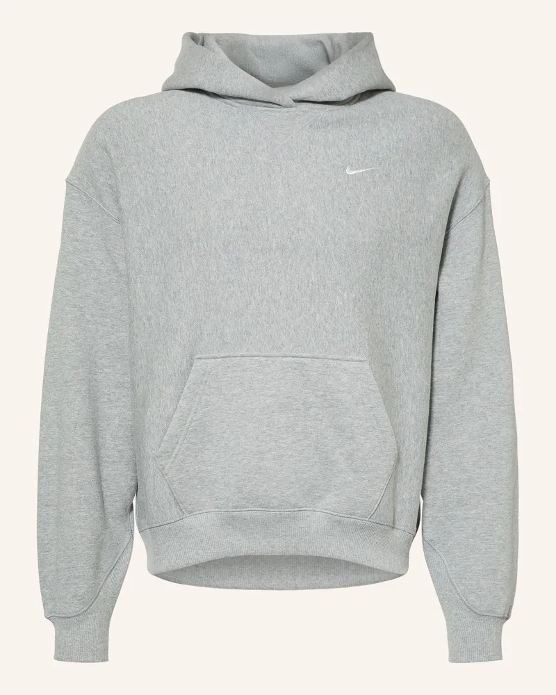 Nike Oversized-Hoodie Studio grau Hellgrau