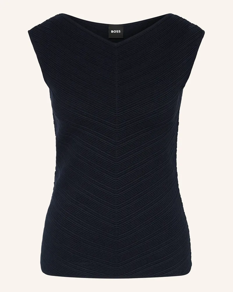 HUGO BOSS Top FAITINI Dunkelblau