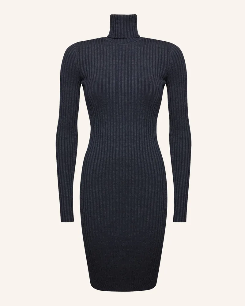 Wolford Kleid MERINO RIB DRESS Dunkelgrau