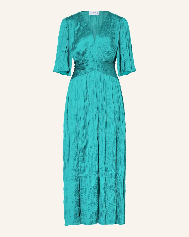 Joseph Ribkoff Satinkleid blau Türkis