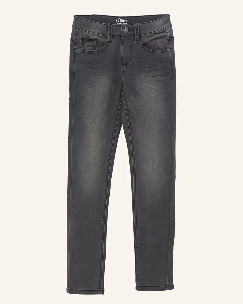 S.Oliver Jeans-Hose Super Skinny Seattle grau Grau