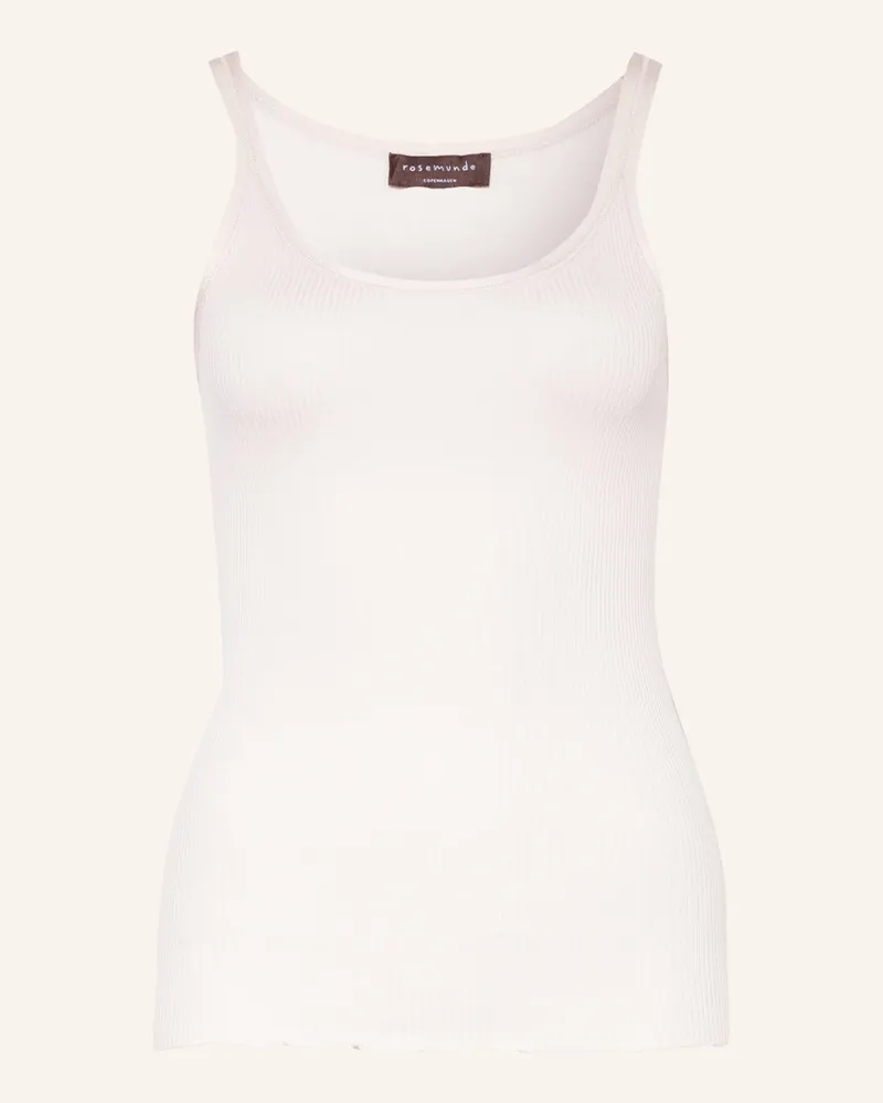 Rosemunde Seidentop Belle rosa Creme