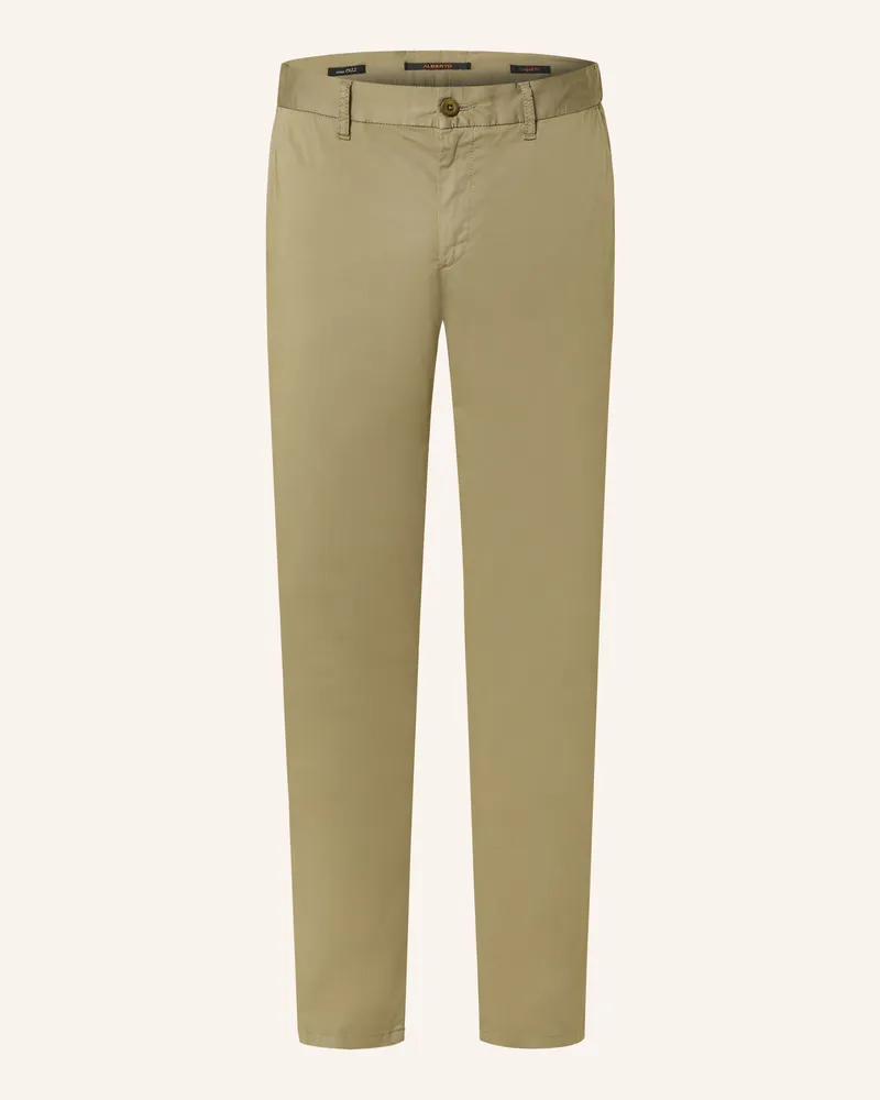 Alberto Chino LOU Regular Fit Oliv