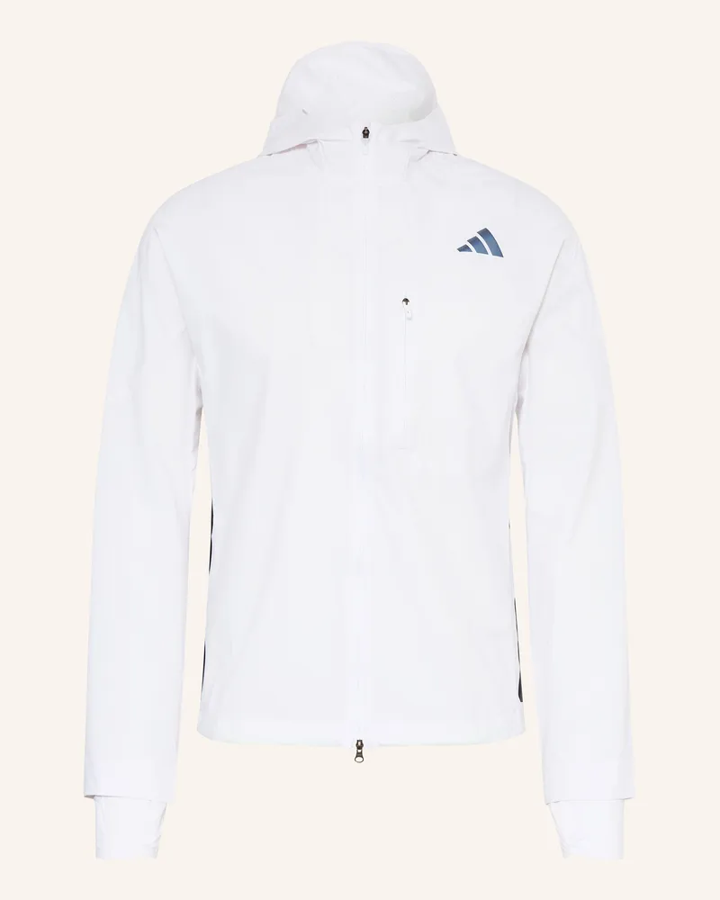 adidas Laufjacke ADIZERO Weiss
