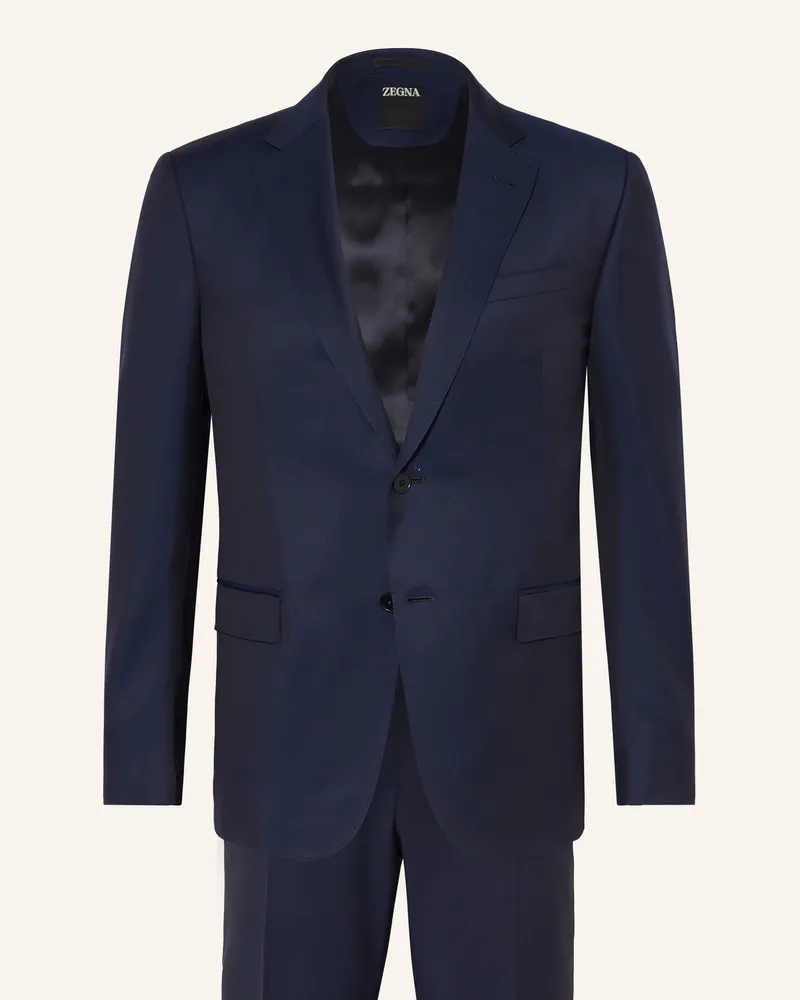 Ermenegildo Zegna Anzug DROP 7 Tailored Fit Dunkelblau
