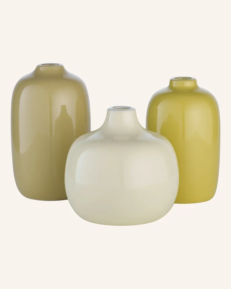 Blomus 3er-Set Vasen Ceola gelb Gelb