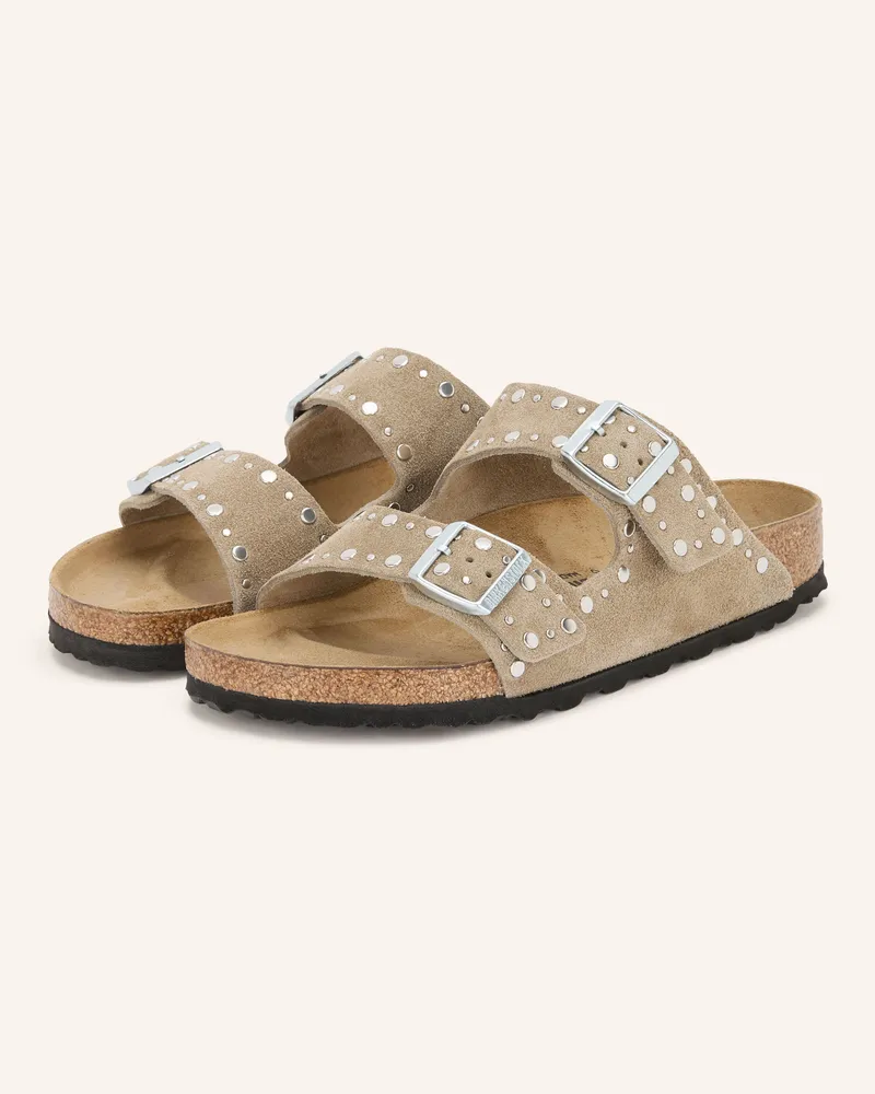 Birkenstock Pantoletten Arizona Rivet Leve beige Beige