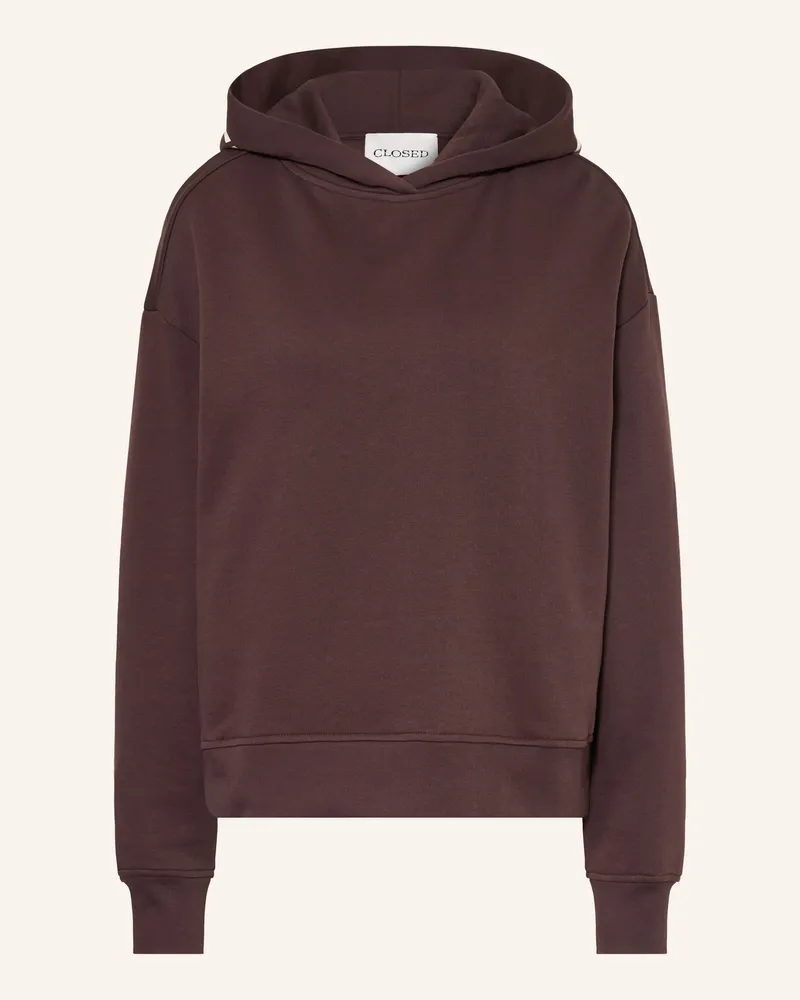 Closed Hoodie braun Dunkelbraun