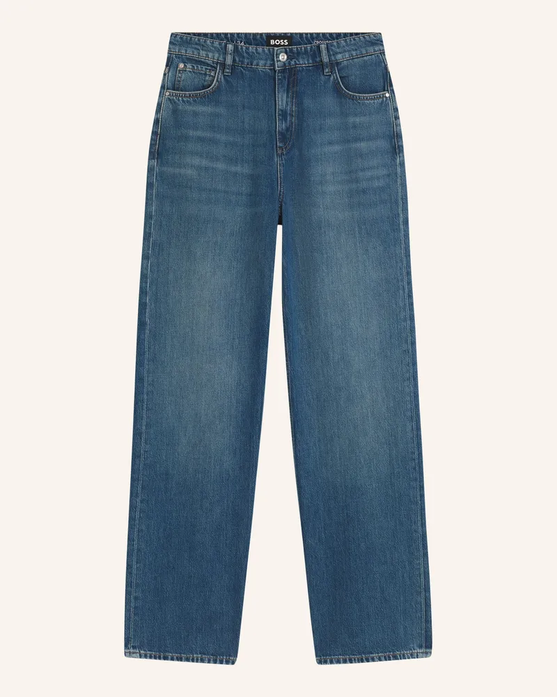 HUGO BOSS Jeans Crossroad-Bf 3.0 Boyfriend Fit blau Blau