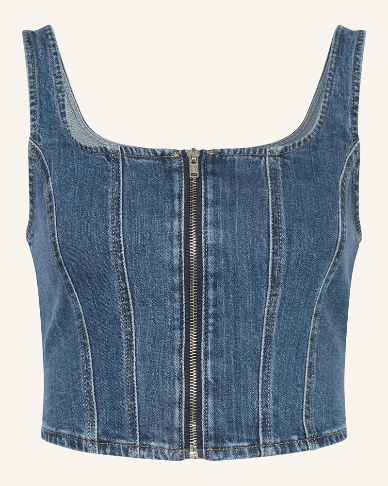 Levi's Levi's® Cropped-Jeanstop blau Dunkelblau