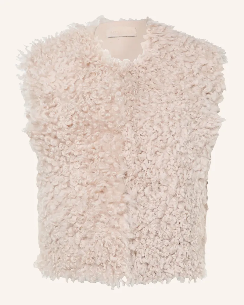 Mrs & HUGS Weste beige Beige