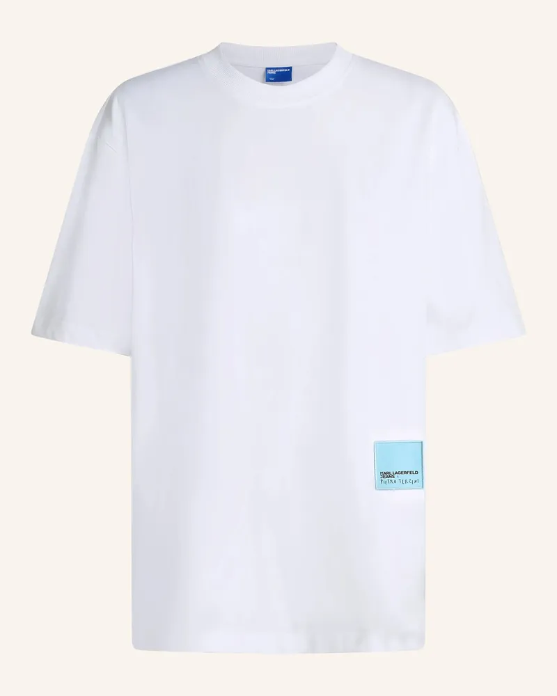 Karl Lagerfeld T-Shirt weiss Weiss