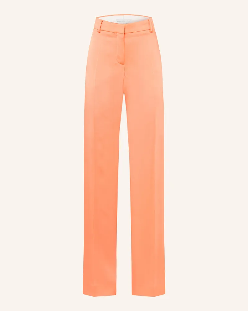 Stella McCartney Satinhose Lachs
