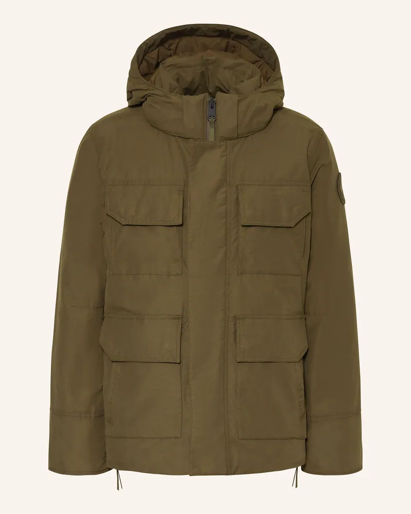 Canada Goose Daunenjacke MAITLAND mit abnehmbarer Kapuze Oliv