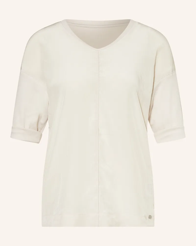 Marc Cain Blusenshirt im Materialmix mit 3/4-Arm 182