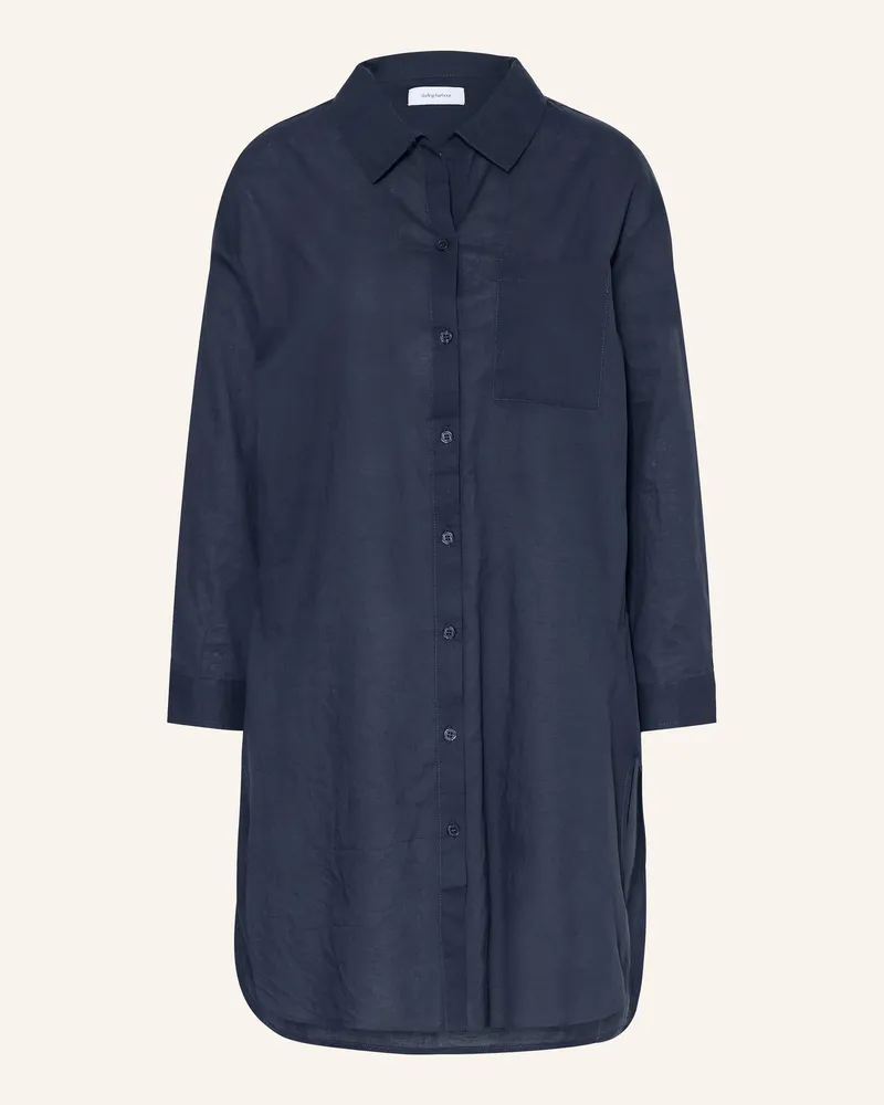 Darling Harbour Hemdblusenkleid blau 56