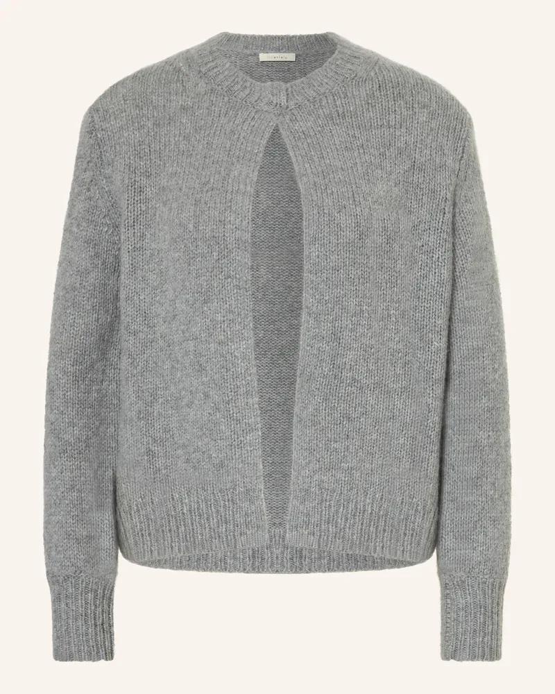 lilienfels Strickjacke grau Grau