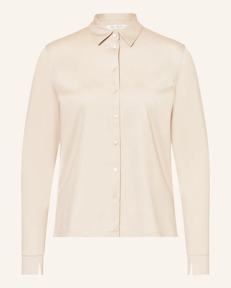Stefan Brandt Hemdbluse ADA Beige