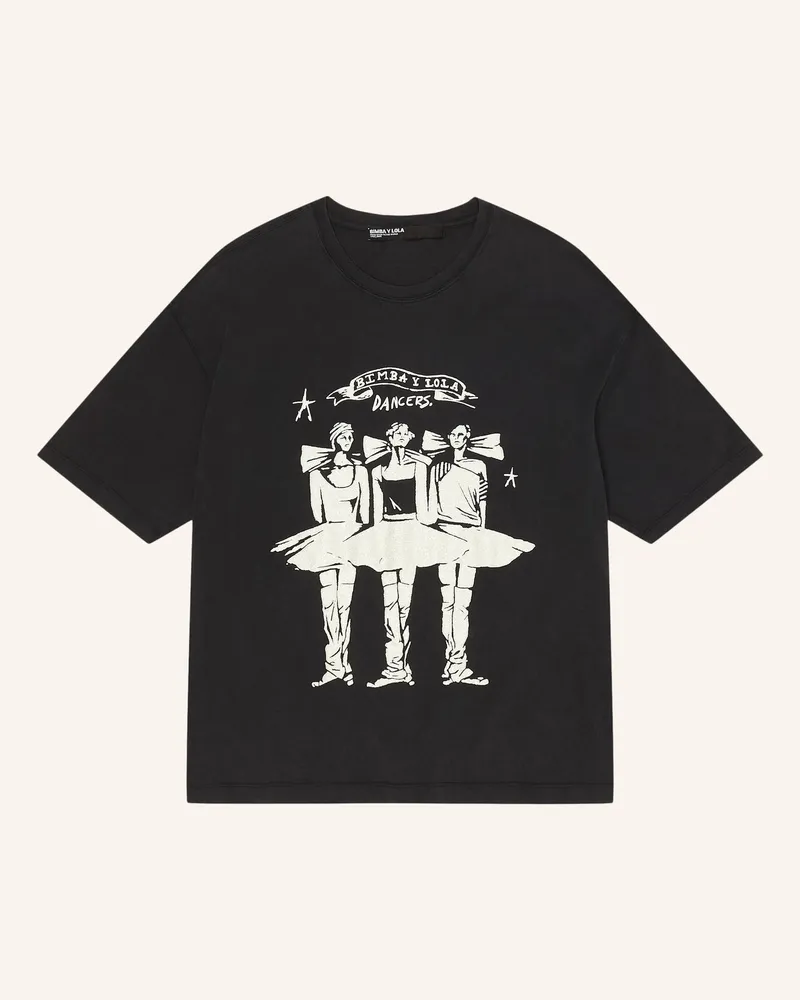 BIMBA Y LOLA T-Shirt schwarz Schwarz