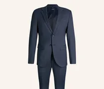 Anzug Extra Slim Fit blau