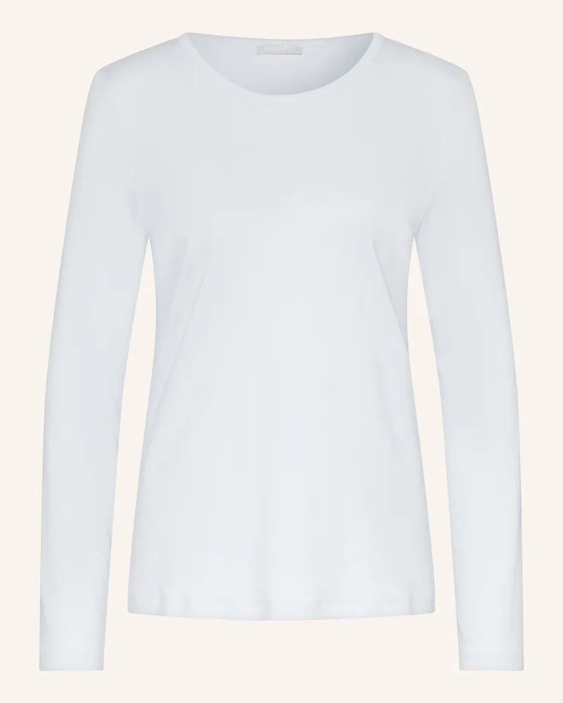 Hanro Schlafshirt LOUNGY NIGHTS Hellblau