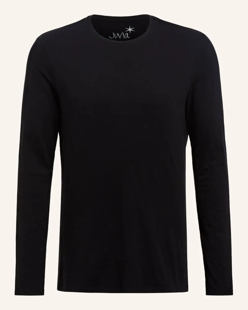 Juvia Longsleeve schwarz Schwarz