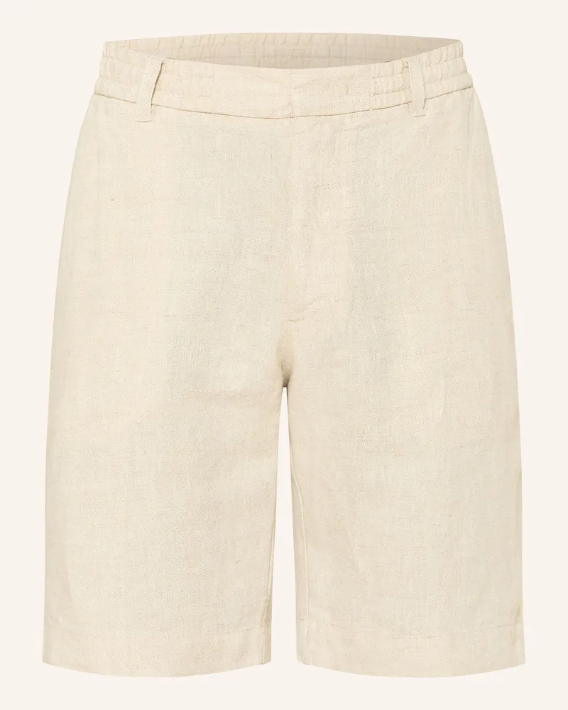 NN 07 Leinenshorts BILLIE Regular Fit Ecru