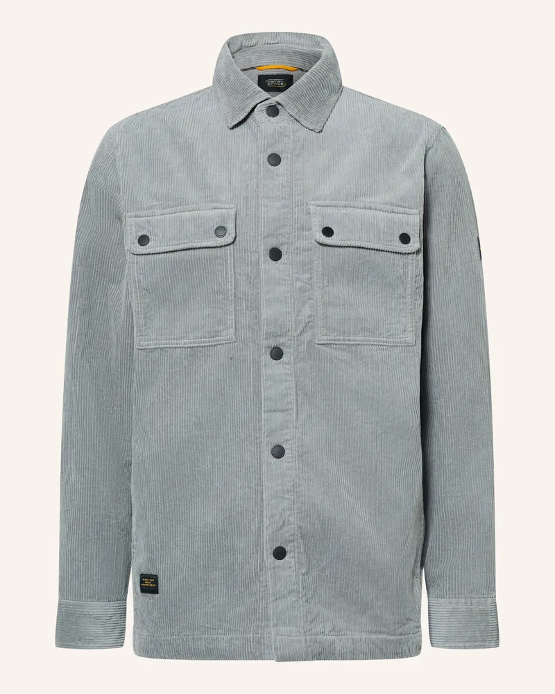 Camel Active Cord-Overshirt grau Grau