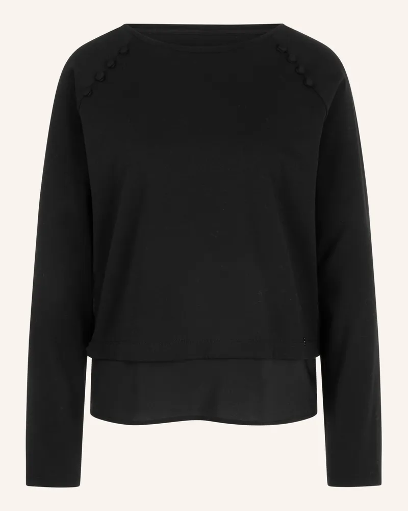 Marc Cain T-Shirt schwarz Schwarz