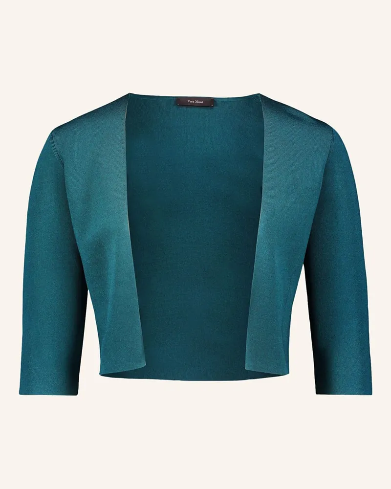 Vera Mont Bolero mit 3/4-Arm Blau