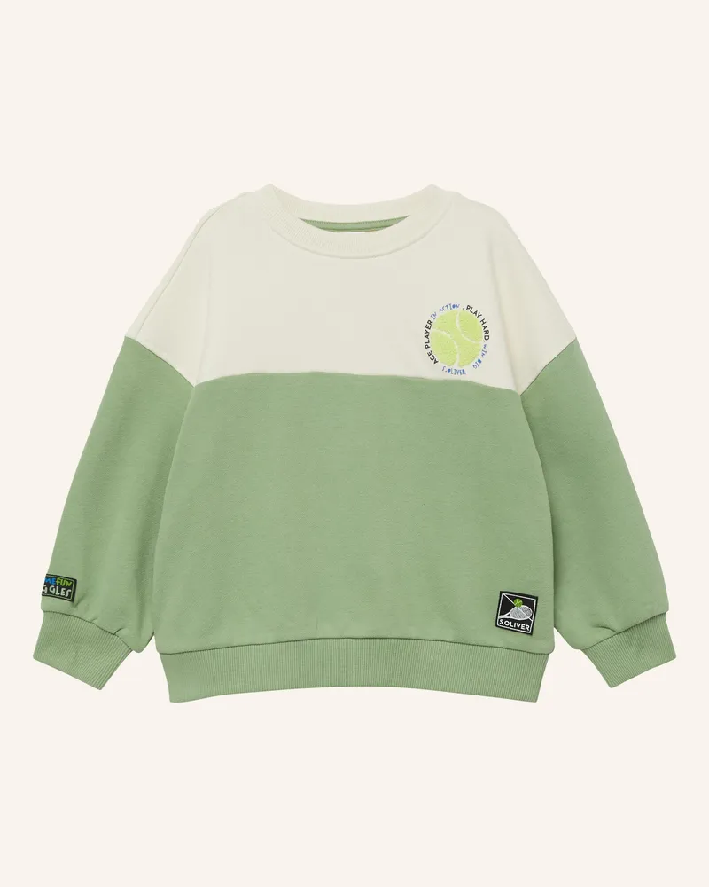 S.Oliver Sweatshirt gruen Grün