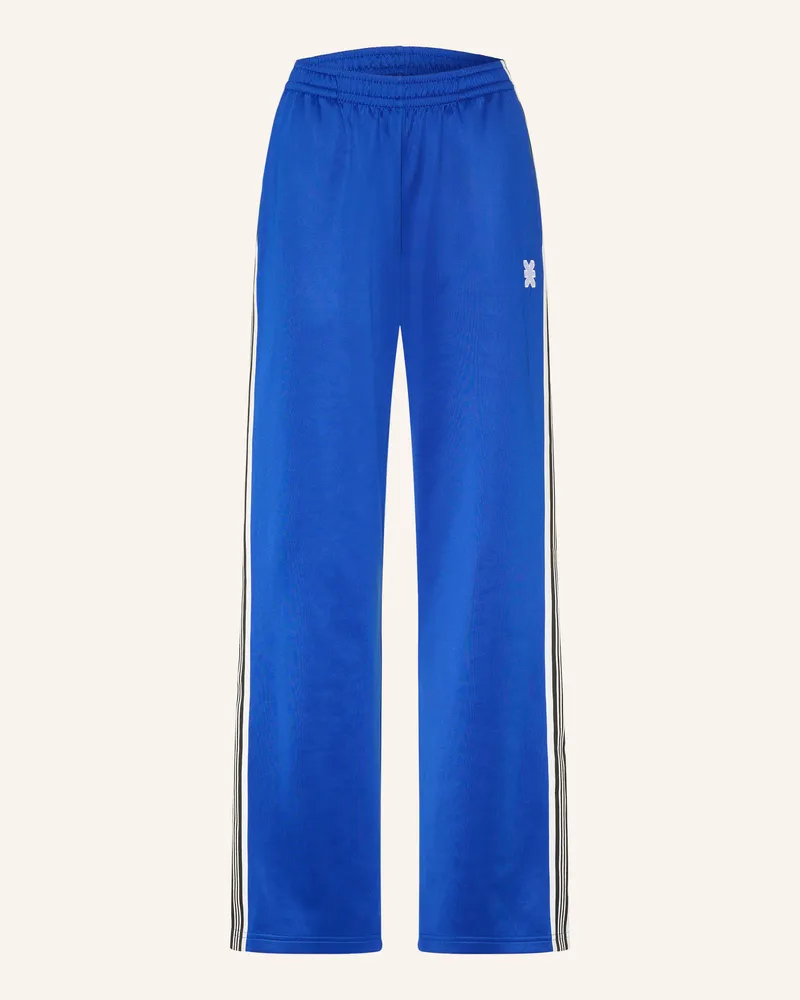 Karo Kauer Track Pants blau Blau