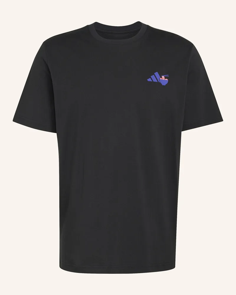 adidas T-Shirt Ramen schwarz Schwarz
