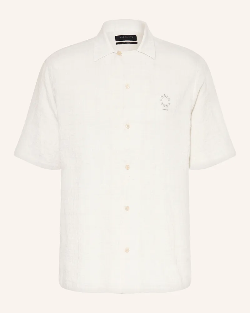 AllSaints Resorthemd ADMON Relaxed Fit Weiss