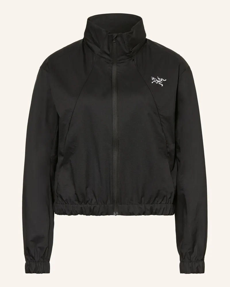 Arc'teryx Arc'teryx Funktionsjacke Naya Cropped Stowhood schwarz Schwarz