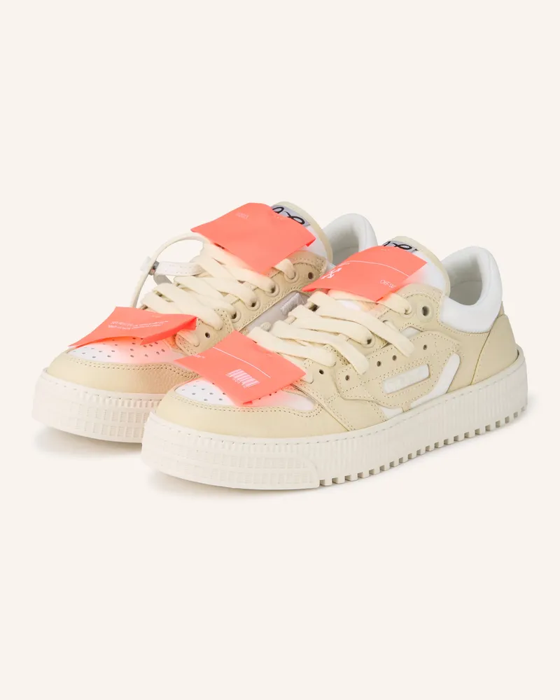 OFF-WHITE Sneaker 3.0 Off Court weiss Beige