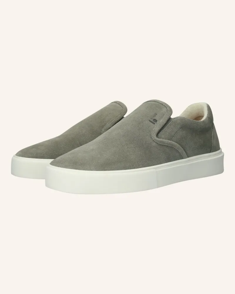 Blackstone Slip-Ons gruen Grün