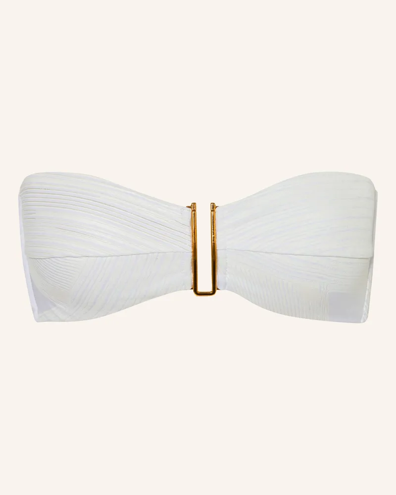 Maryan Mehlhorn Bandeau-Bikini-Top Clouddancer weiss Weiss