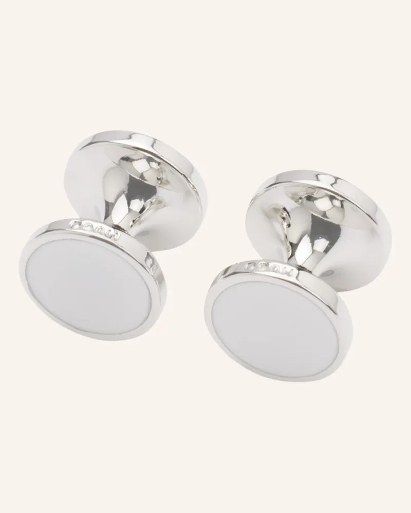 HUGO BOSS Manschettenknopf E-Tokeep-Cuf weiss Weiss