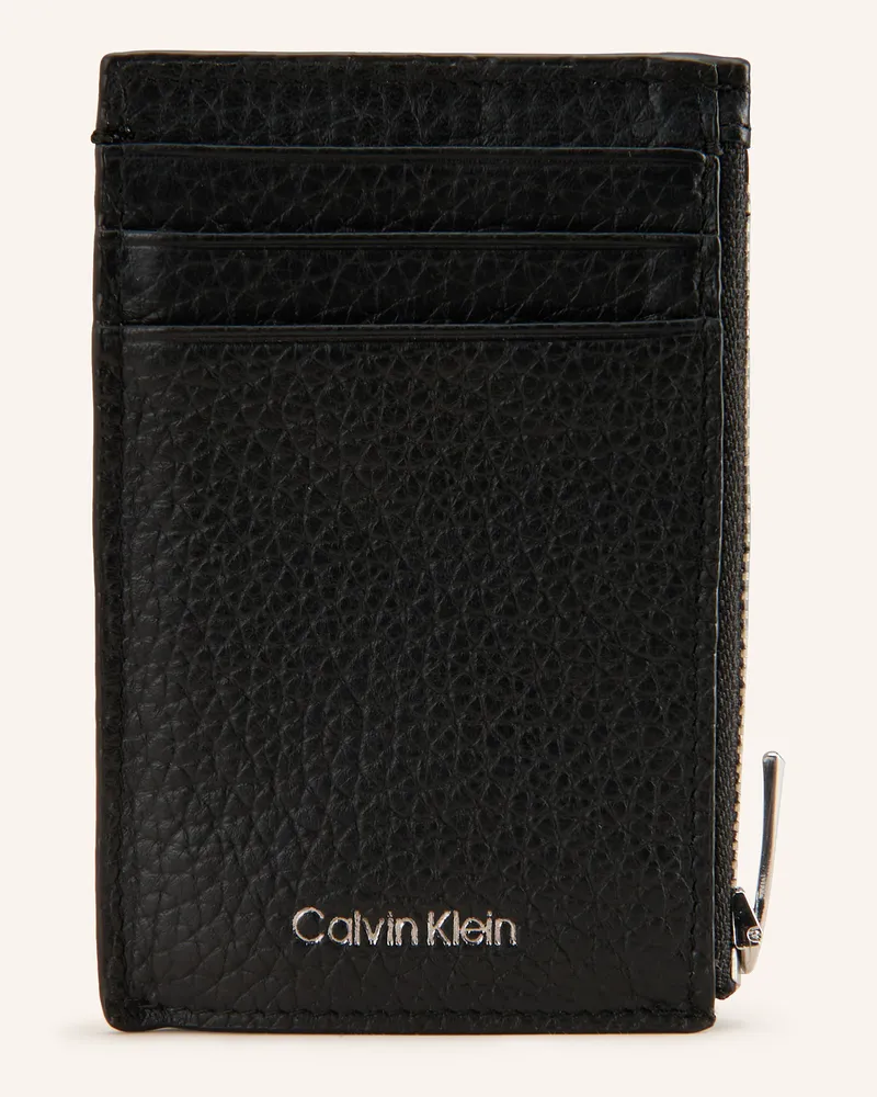 Calvin Klein Kartenetui Schwarz