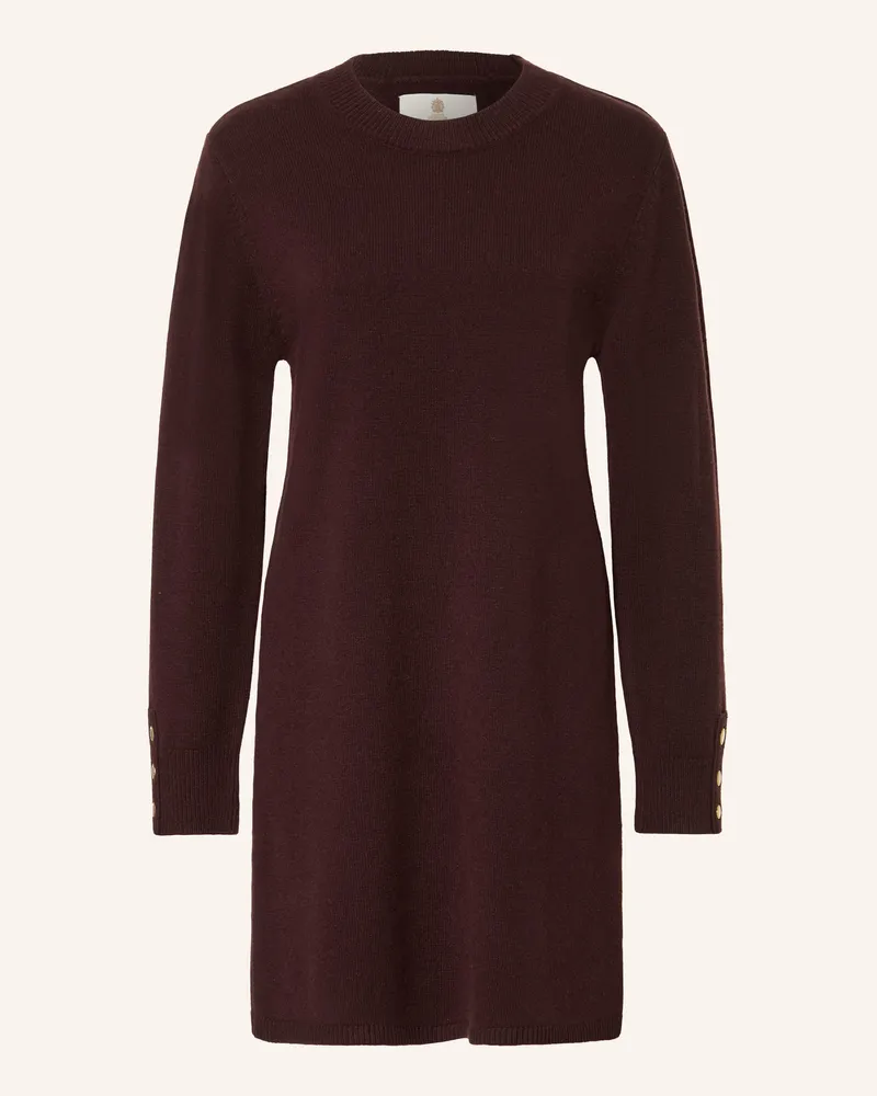 Barbour Strickkleid May rot Dunkelrot