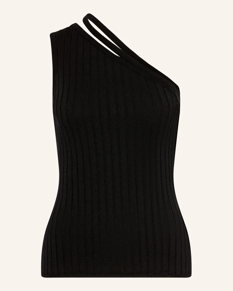 HUGO BOSS Stricktop SEPINTO mit Cut-out Schwarz