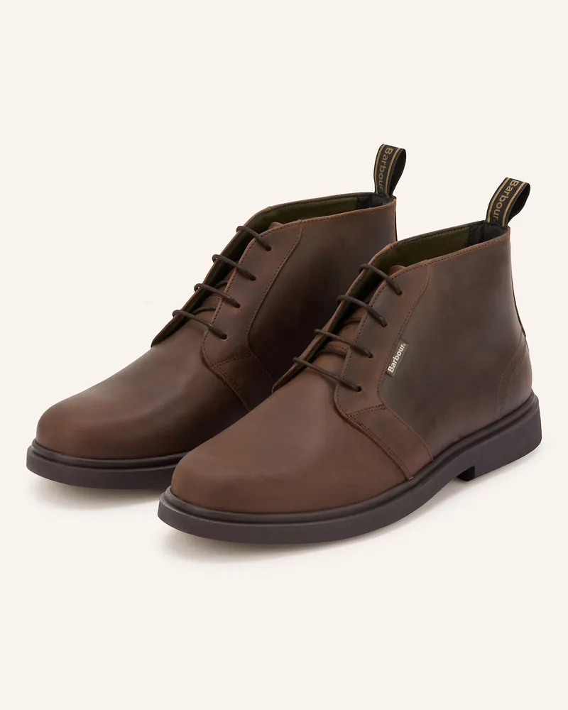 Barbour Schnürboots braun Braun