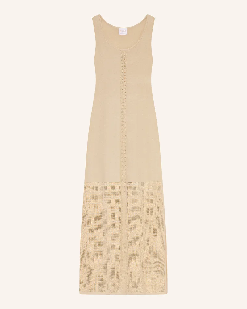 Maryan Mehlhorn Strandkleid ORNATION mit Glitzergarn Beige