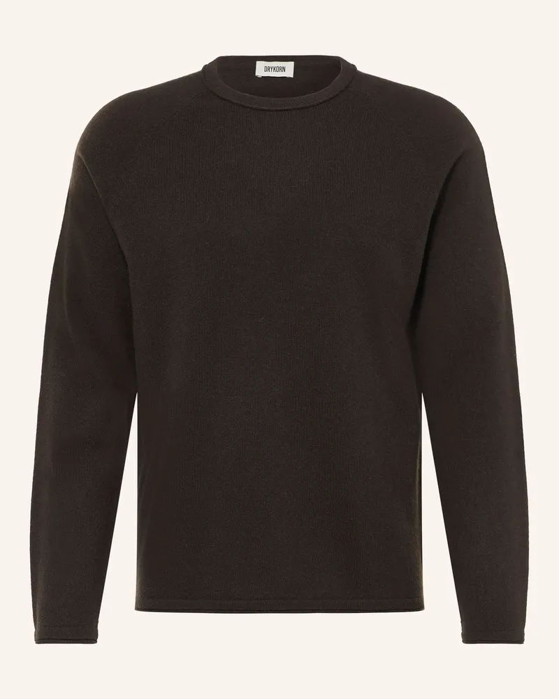 Drykorn Cashmere-Pullover Titzian braun Dunkelbraun
