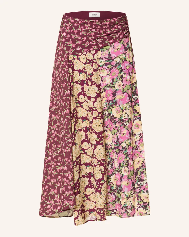 ba&sh Rock ILIXIA in Wickeloptik Dunkelrot