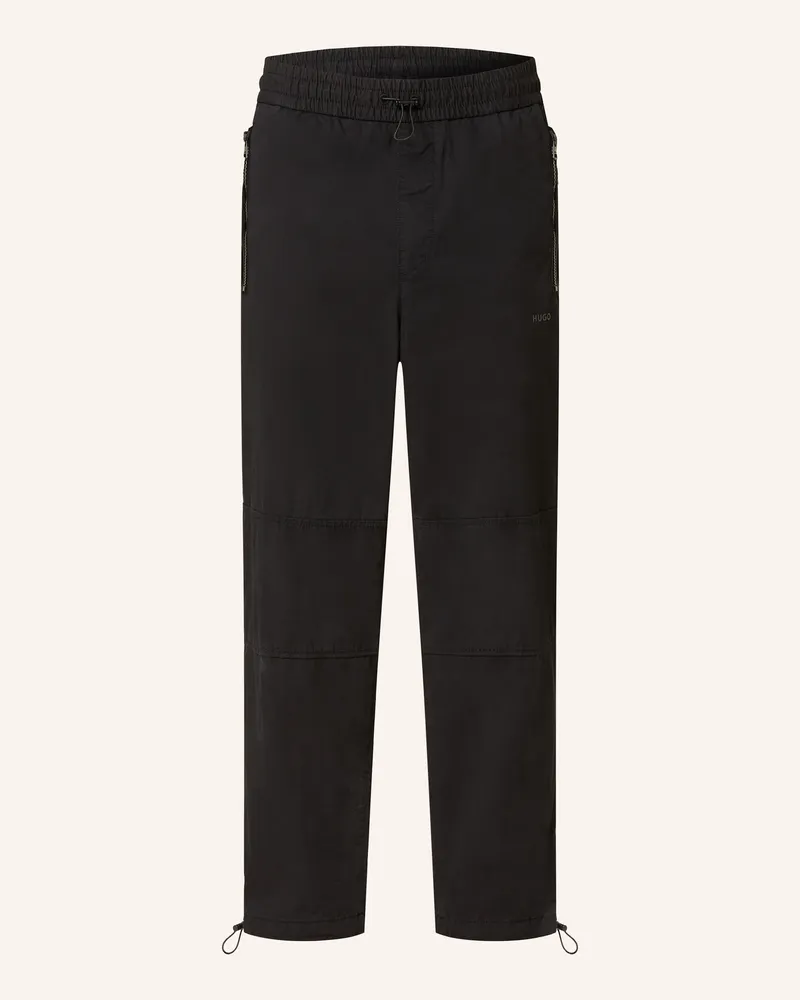 HUGO BOSS Hose GENDO im Jogging-Stil Schwarz
