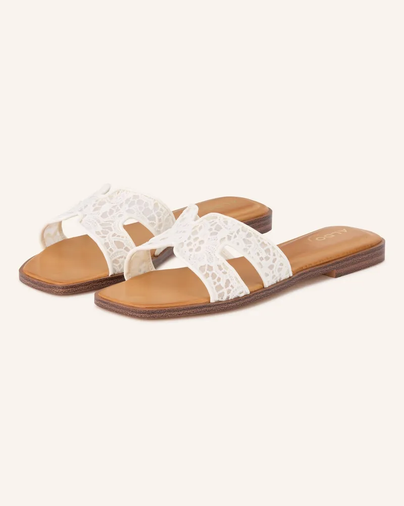 ALDO Pantoletten Itsandal weiss Weiss