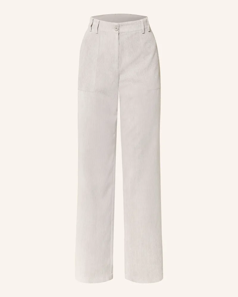 MARC AUREL Cordhose Hellgrau