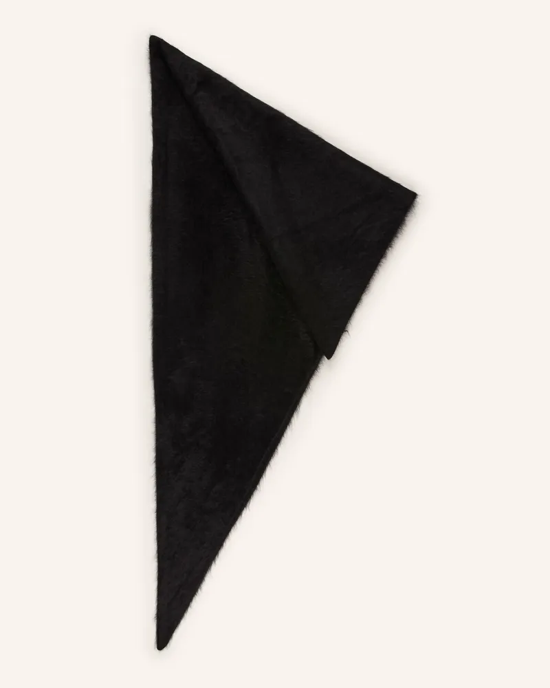 (THE MERCER) N.Y. Dreieckstuch Aus Cashmere schwarz Schwarz